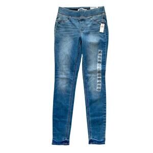 Old Navy Women's Rockstar Super Skinny Mid Rise Leggings size 2 Casual Comfort